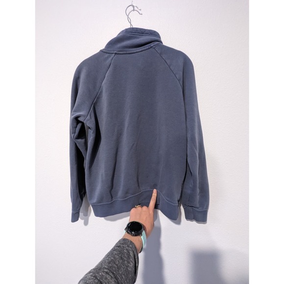 Nike Women's Blue Quarter Zip Pullover Sweatshirt - Picture 6 of 7